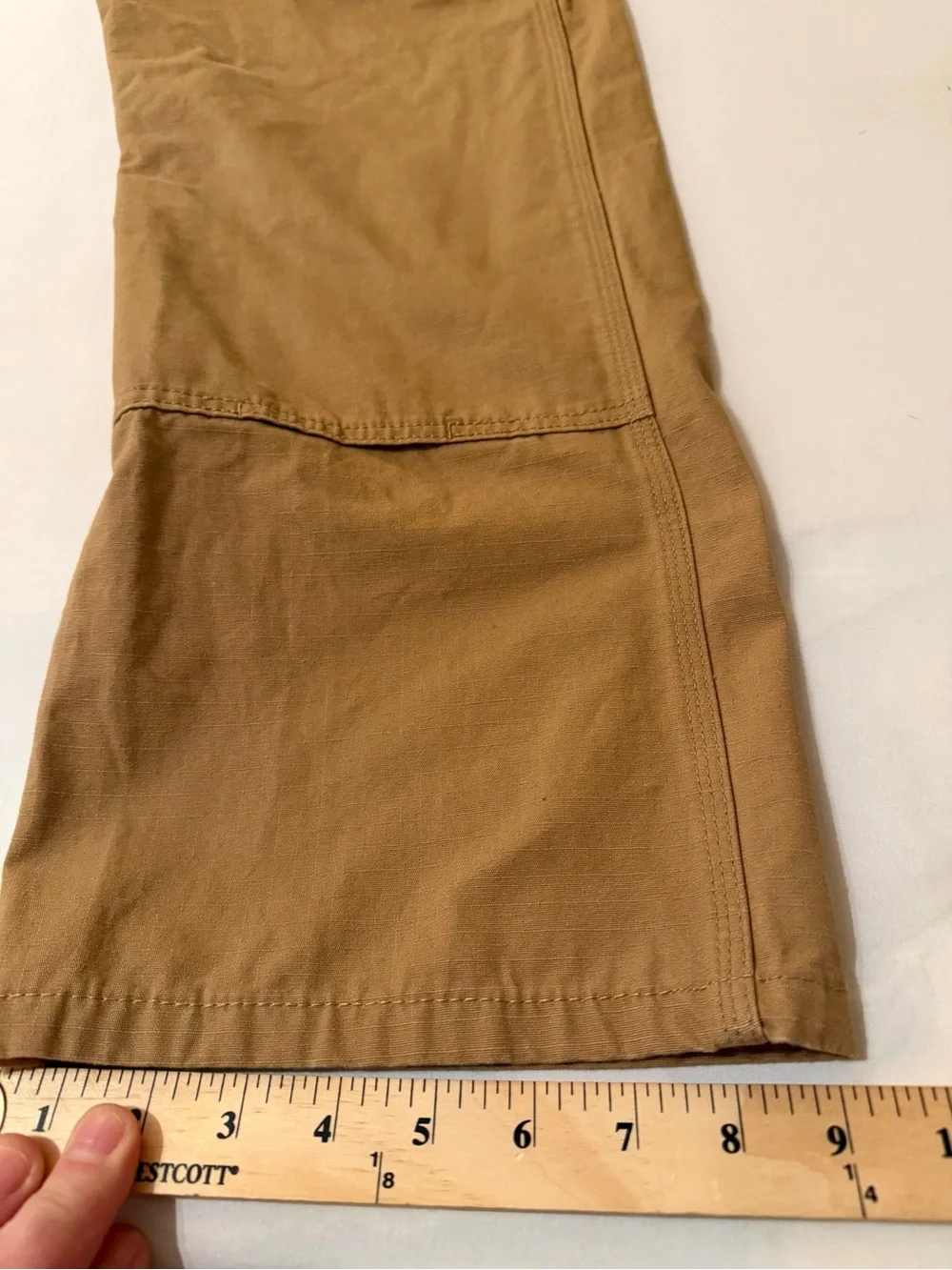 Wrangler Riggs Double Knee Cargo Ripstop heavy Carpenter Pants Canvas 40x32 NWOT